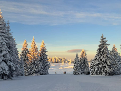 Na Rogli imajo trenutno 40 centimetrov naravnega in umetnega snega. (Foto: FB Rogla)