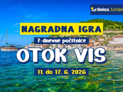 Gremo skupaj na morje! V sodelovanju z Relax Turizem vas vabimo vas na 7-dnevne počitnice na otok VIS.