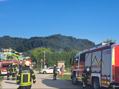 10 prostovoljnih gasilskih društev je priskočilo na pomoč ob požaru. (Foto: Štajerski val) 