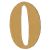 Kartonska številka, 0, 40 x 1 mm