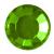 Kristalčki za likanje Ki-sign, 3 mm, zeleni, 140 kosov