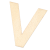 Lesena črka, V, 40 x 2 mm