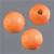 Lesene kroglice NEON, Ø12 mm, oranžne, 20 kosov