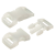Plastična zaponka, 20 mm, bela, 1 kos