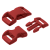 Plastična zaponka, 20 mm, temno rdeča, 1 kos