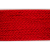 Pletena vrvica, 2 mm, rdeča, 1 m