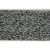 Pletena vrvica, 2 mm, siva / črna, 1 m