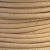 Povoščena vrvica Ø2 mm, barva kože, 1 meter