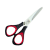 Škarje WEDO, 14 cm, zaobljene, rdeče / črne