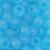 Steklene perle MT, 17 g, Ø5,5 mm, pavovo modre