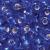 Steklene perle S, 17 g, Ø5,5 mm, modre