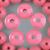 Lesene kroglice, Ø4 mm, svetlo rožnate, 150 kosov