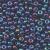 Perle K, Ø2,6 mm, mavrično modre