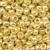 Perle K, Ø3,5 mm, barva starega zlata