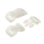 Plastična zaponka, 14 mm, bela, 1 kos