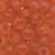 Steklene perle MT, 17 g, Ø5,5 mm, oranžne