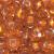 Steklene perle S, 17 g, Ø5,5 mm, oranžne