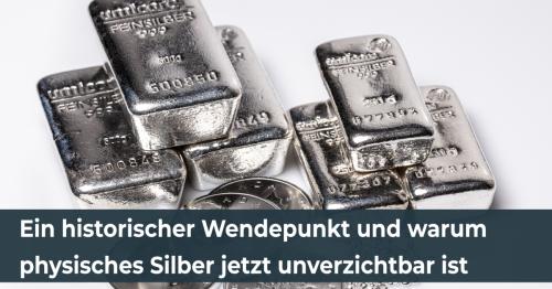 Silber 2025: Ein historischer Wendepunkt – und warum physisches Silber jetzt unverzichtbar ist