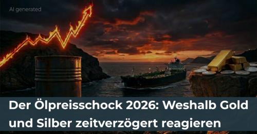 Der Ölpreisschock 2026: Weshalb Gold und Silber zeitverzögert reagieren