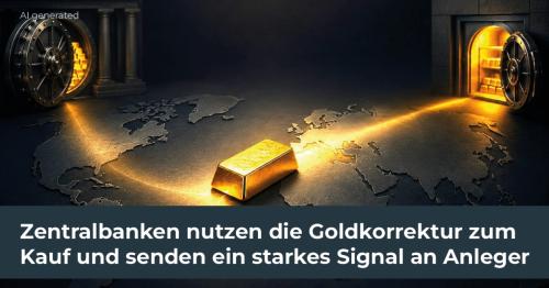 Zentralbanken nutzen die Goldkorrektur zum Kauf und senden ein starkes Signal an Anleger
