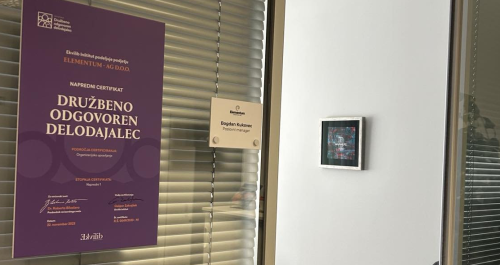 napredni certifikat družbeno odgovoren delodajalec