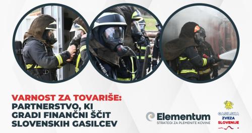 Varnost za tovariše: Strateško partnerstvo z Gasilsko zvezo Slovenije