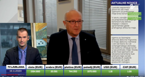 Ljubljana TV popoldan - MOJE FINANCE (Peter Slapšak, Bojan Pravica)