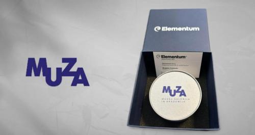 MUZA srebrnik muzeja NLB