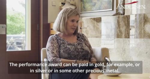 Plemenite kovine za nagrajevanje zaposlenih - Sodelovanje z Andersen Slovenija