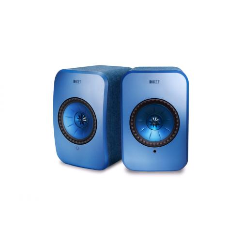 KEF LSX Wireless zvočniki modra