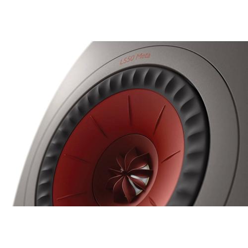 KEF LS50 Meta zvočniki titan siva