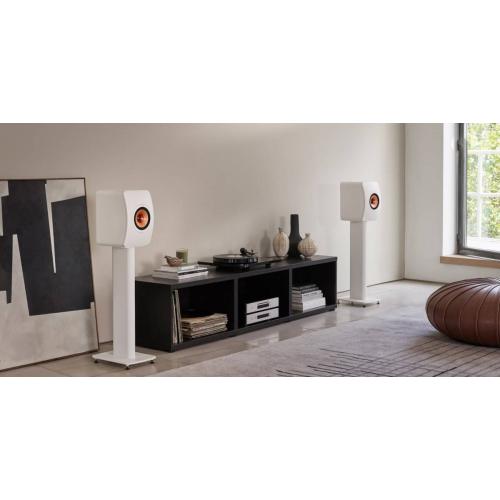 KEF LS50 Meta zvočniki titan siva