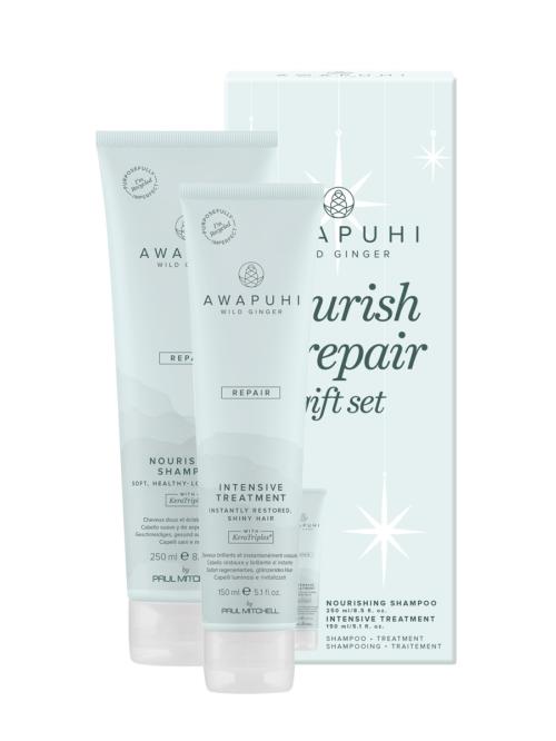 AWAPUHI WILD GINGER NOUIRSHING REPAIR GIFT SET