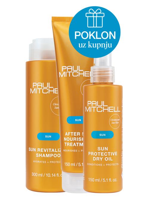 POKLON UZ KUPNJU SVA TRI PROIZVODA IZ PAUL MITCHELL SUN LINIJE