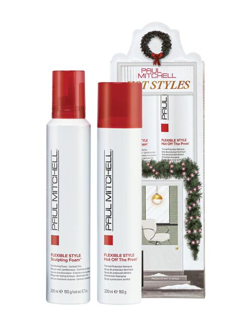 Komplet za termično zaščito in oblikovanje las