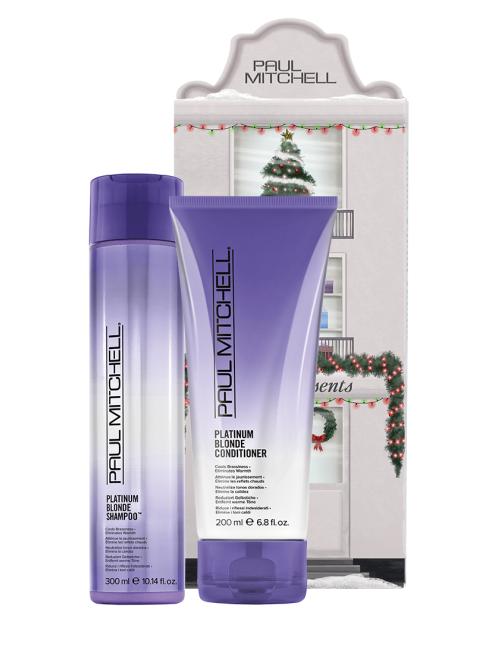 Komplet za poživitev in nego blond in sivih las