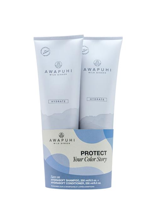 Komplet šampona in balzama za navlažene in žametno mehke lase