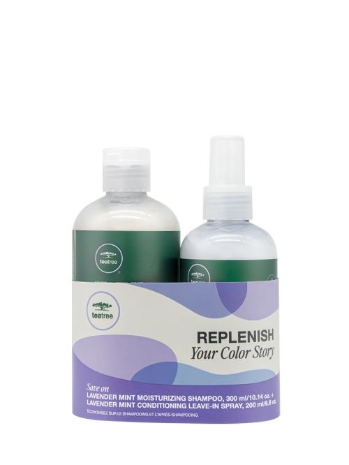 Komplet šampona in spreja za vlaženje suhih in kodrastih las