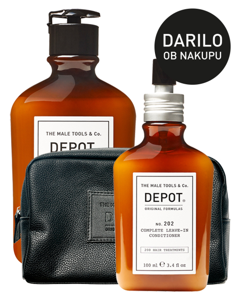 Depot komplet z darilom za moške