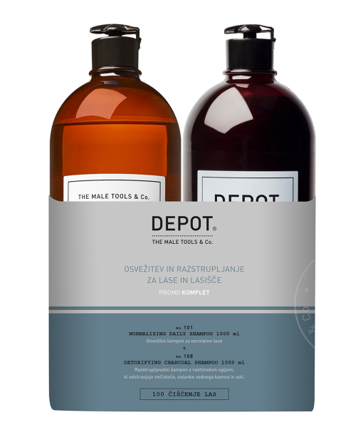 Komplet šamponov za moške