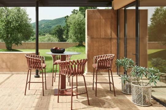 Barski stol EMMA CROSS