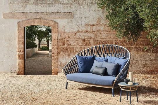 Vrtna postelja EMMA CROSS