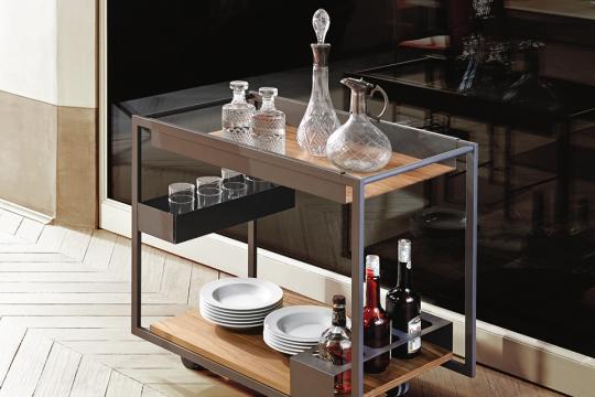 Barski voziček MOJITO WOOD