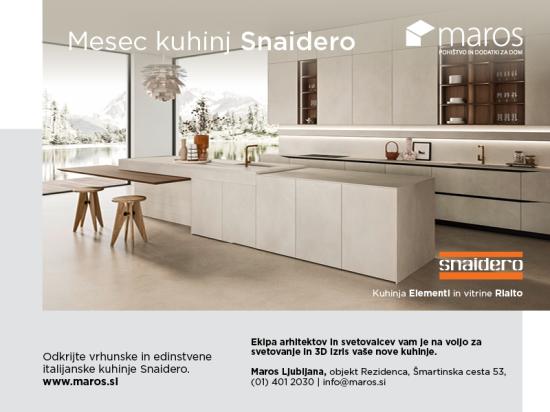 Mesec kuhinj SNAIDERO