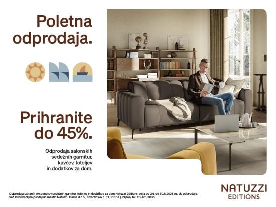 Poletna ODPRODAJA -45%