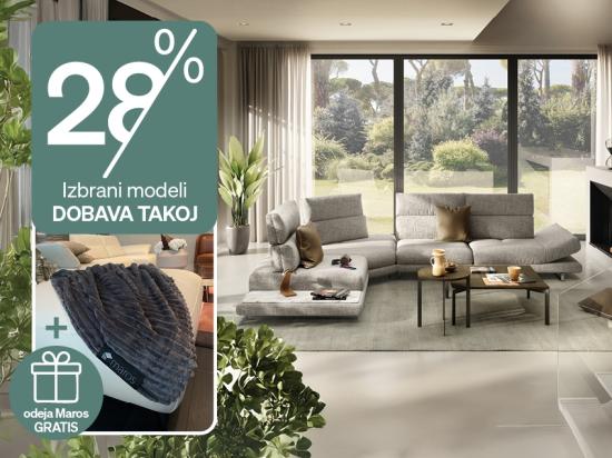 28% popust + hitra dobava + odeja GRATIS