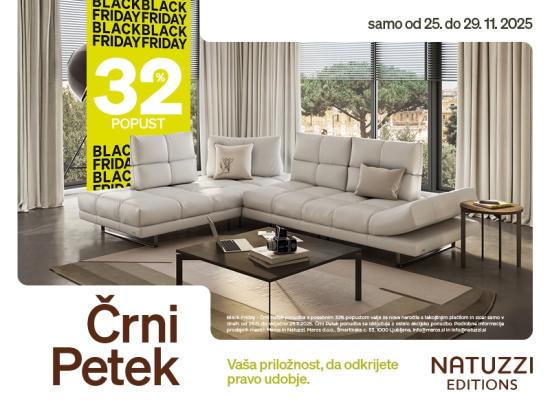Natuzzi Editions - ČRNI PETEK
