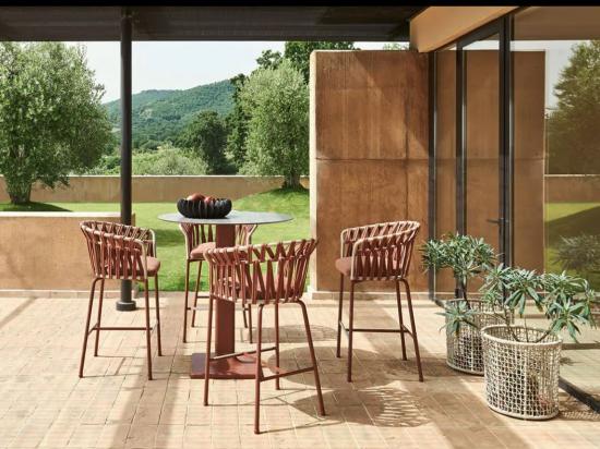 Barski stol EMMA CROSS