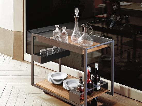 Barski voziček MOJITO WOOD