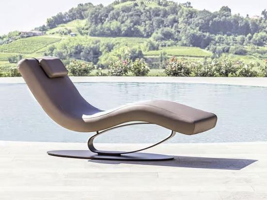 Ležalnik WELLNESS SUNLOUNGER RELAX